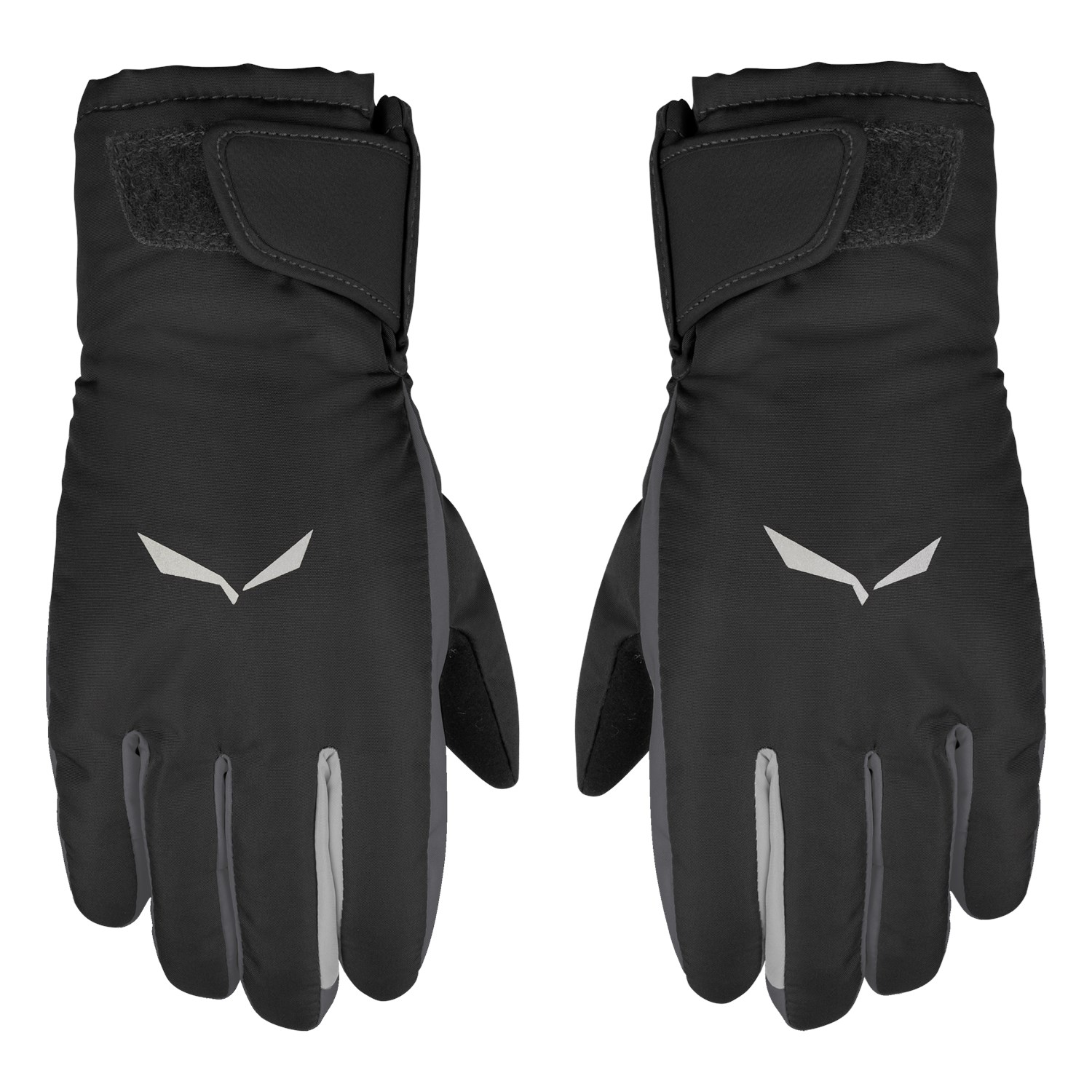 Guantes De Escalada Chile - Salewa Puez Powertex - Negras - DZXV-81650